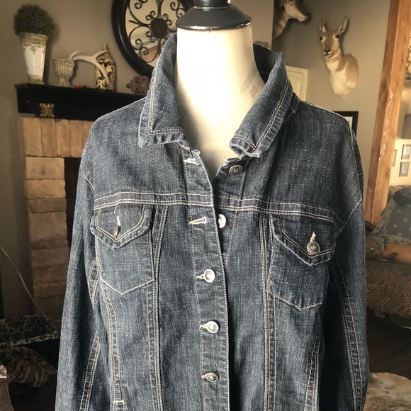 dressbarn Jackets & Blazers - Denim Jean Jacket
